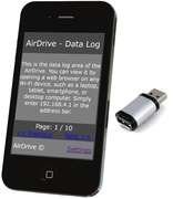 AirDrive Forensic Keylogger Mac Aluminum