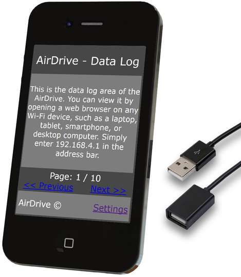AirDrive Forensic Keylogger Cable Pro